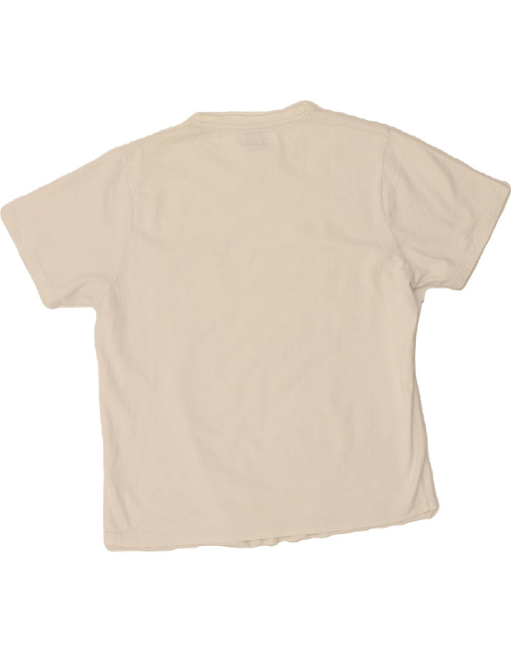 ROY ROGERS Mens T-Shirt Top Large White Cotton Vintage Roy Rogers and Second-Hand Roy Rogers from Messina Hembry 