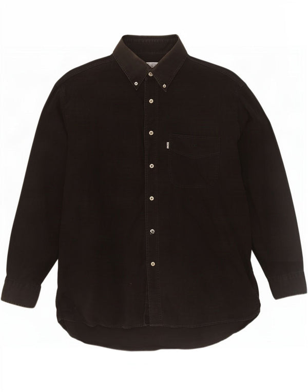 Levi's herreskjorte XL sort bomuld