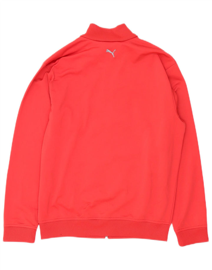 Puma Veste de Survêtement Graphique Garçon 11-12 ans Rouge Polyester