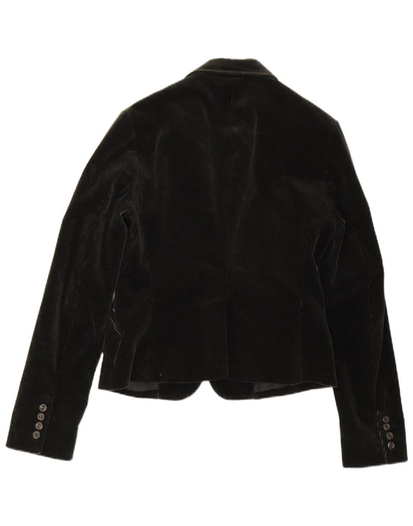 Ralph Lauren Womens 3 Button Corduroy Blazer Jacket US 6 Medium Khaki