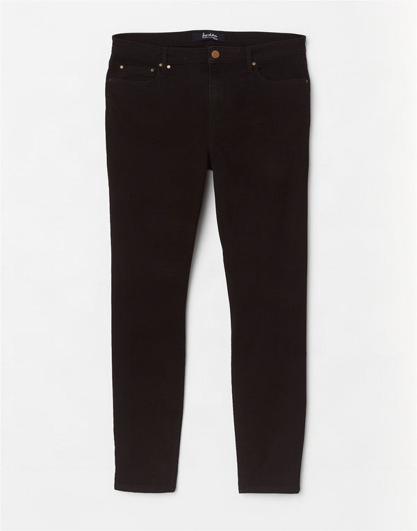 Boden Damen The Mayfair Modern Skinny Jeans UK 16 Large W34 L30 Schwarz