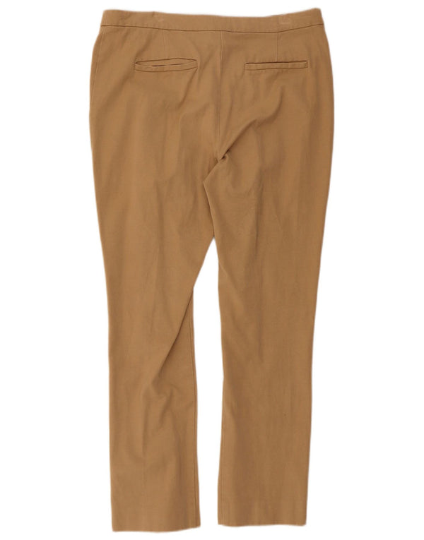 John Lewis Damen Slim Freizeithose UK 12 Medium W30 Beige Viskose