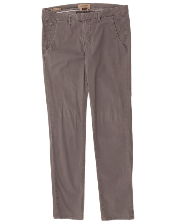 Pantaloni chino pentru bărbați Jeckerson Slim Fit L33 L33 bumbac gri