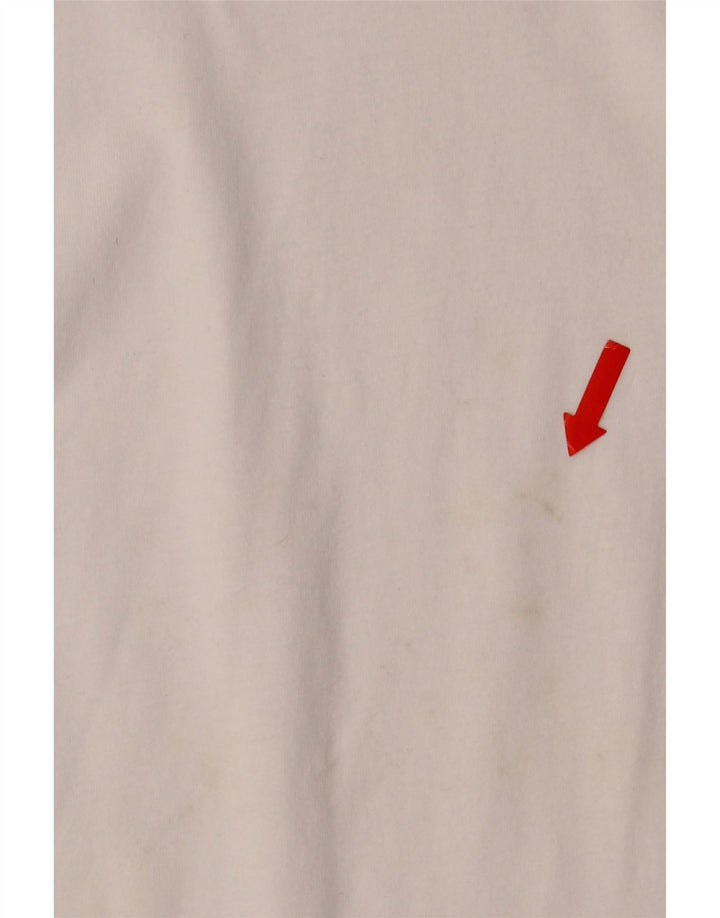 KAPPA Boys Top Long Sleeve 15-16 Years White Cotton Vintage Kappa and Second-Hand Kappa from Messina Hembry 