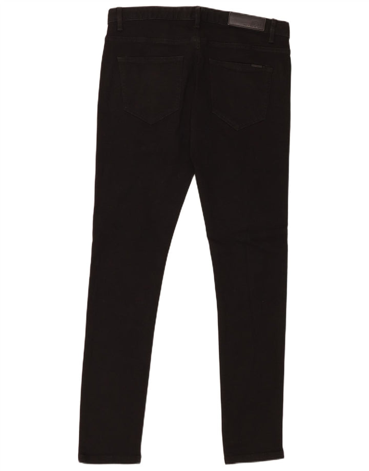 Diesel Mens Slim Jeans W32 L32 Black Cotton