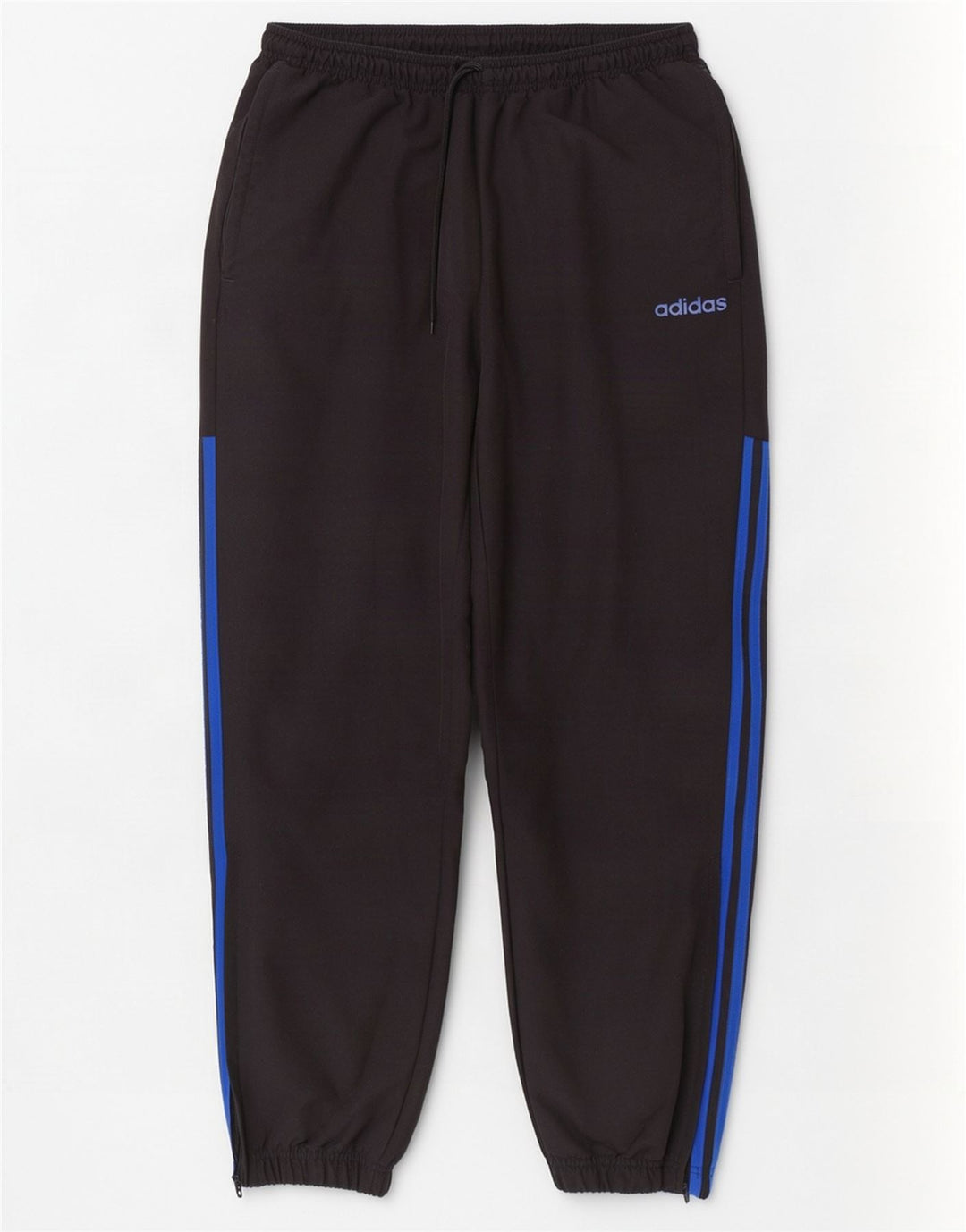 Adidas Mens Tracksuit Trousers Joggers Large Black Polyester