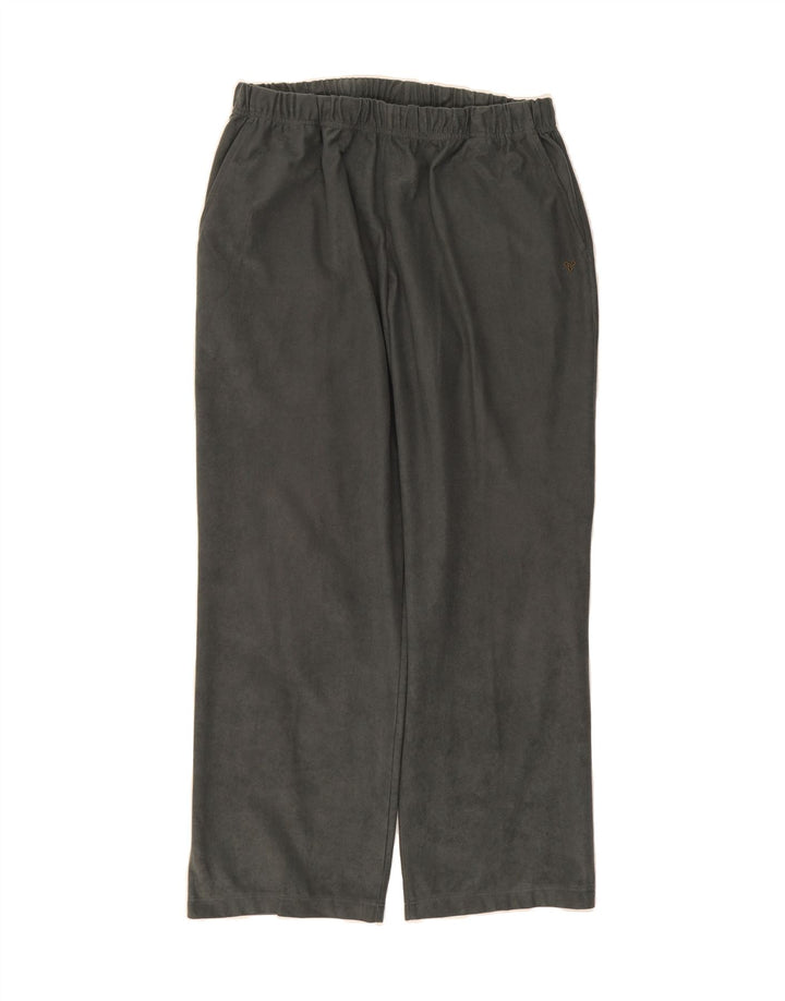 BRUGI Womens Tracksuit Trousers UK 18 XL Grey Polyester Vintage Brugi and Second-Hand Brugi from Messina Hembry 