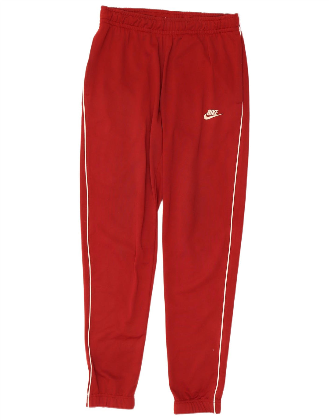 NIKE Mens Full Tracksuit Small Red Polyester Sports