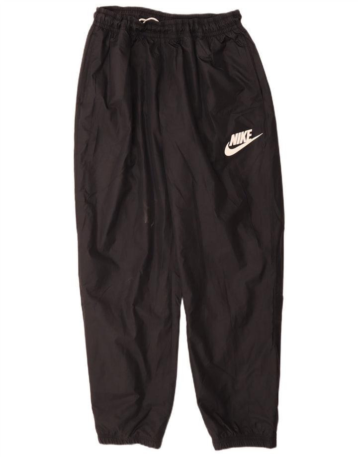 Nike Mens Graphic Tracksuit Trousers Joggers XL Black Polyester