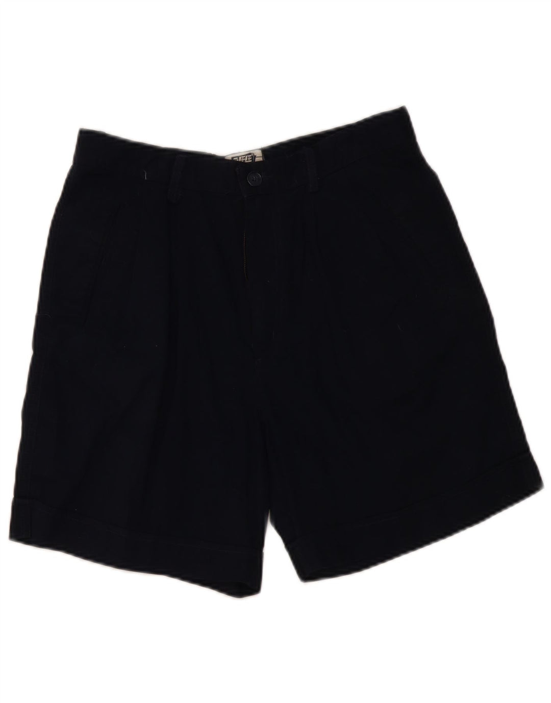 Rifle Womens Cargo Shorts W33 Large Navy Blue Cotton