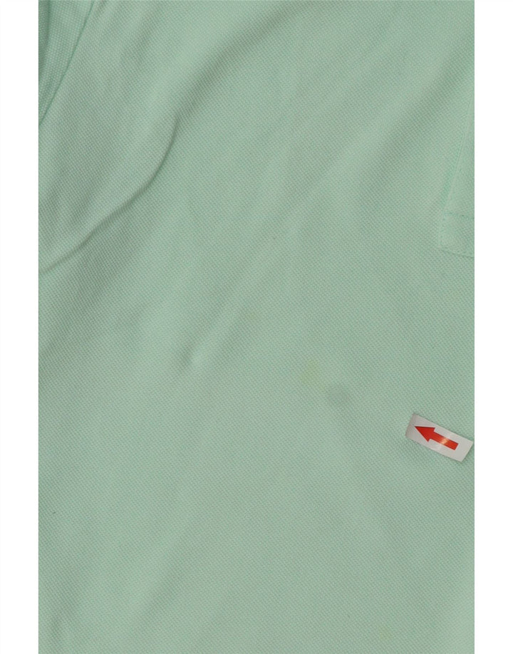 North Sails Mens Polo Shirt Small Turquoise Cotton
