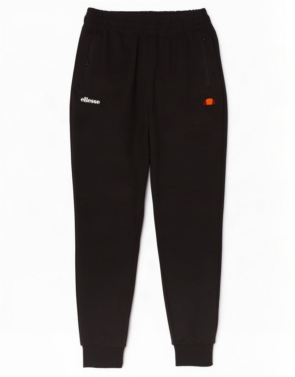 Pantaloni da tuta da uomo Ellesse Joggers piccoli in cotone nero