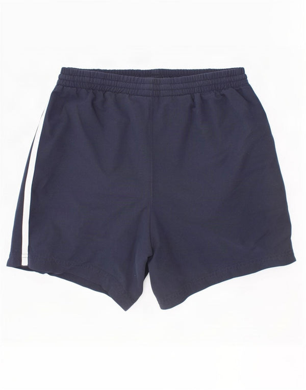 Pantaloncini sportivi Adidas da ragazzo 15-16 anni in poliestere blu navy