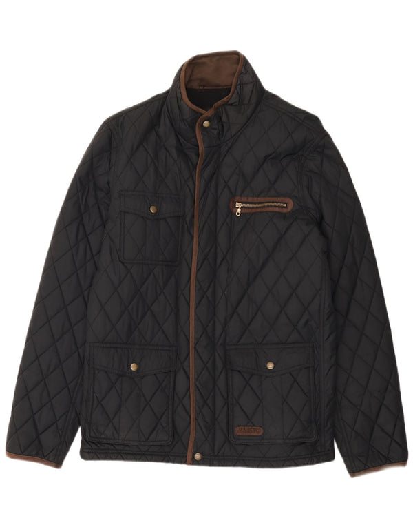Giacca trapuntata da uomo Musto UK 40 Large nera in poliammide