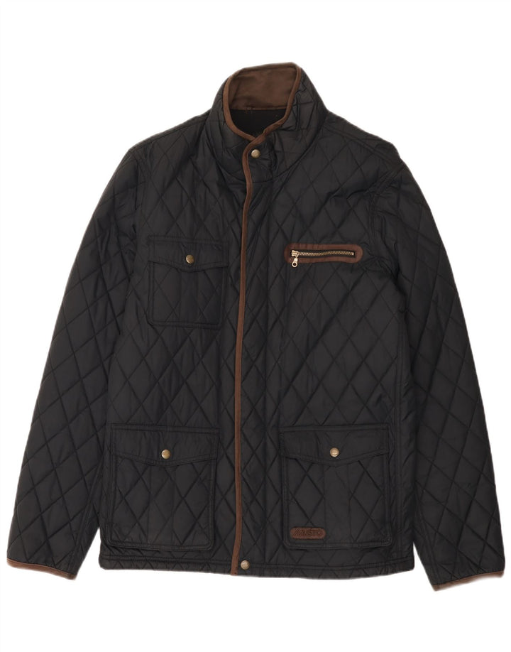 Musto Herre Quiltet Jakke UK 40 Stor Sort Polyamid