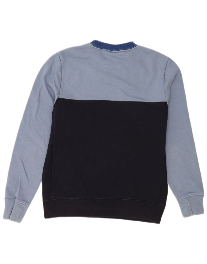 Paul Smith Mens Regular Fit Sweatshirt Jumper Small Blue Colourblock Cotton