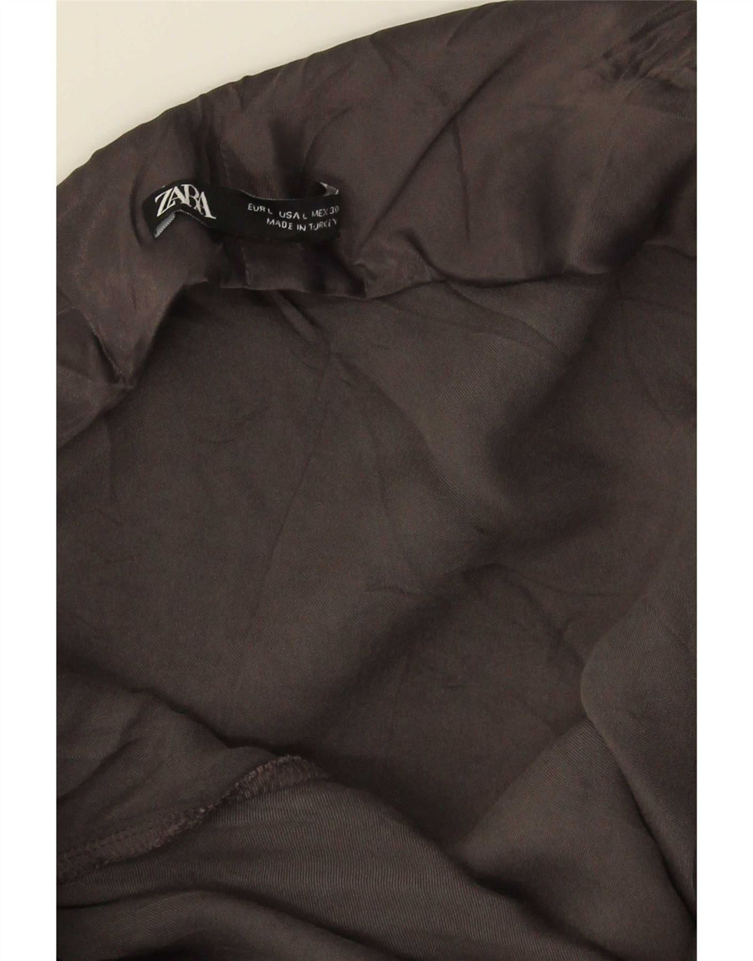 Женская длинная юбка Zara, большая W30, серая