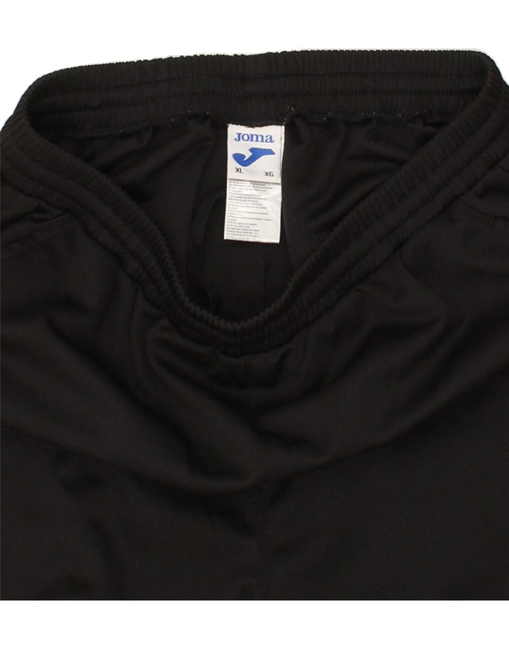 JOMA Womens Tracksuit Trousers UK 18 XL Black Polyester Vintage Joma and Second-Hand Joma from Messina Hembry 