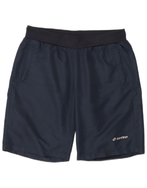 Lotto Mens Sport Shorts Médio Azul Marinho