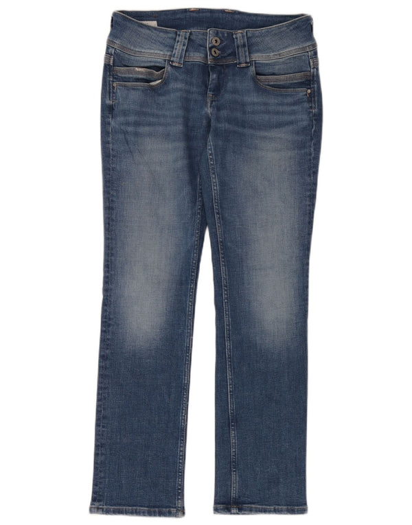 PEPE Jeans Womens Slim Jeans W29 L30 Blue Cotton