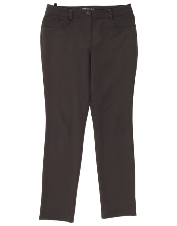 Nike Pantalon de golf skinny décontracté pour femme UK 12 Medium W32 L30 Noir