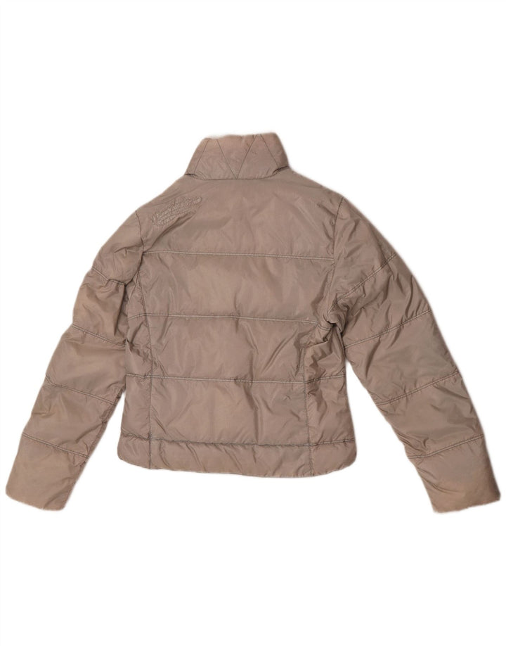Murphy & Nye Womens Padded Jacket UK 10 Small Beige Polyamide