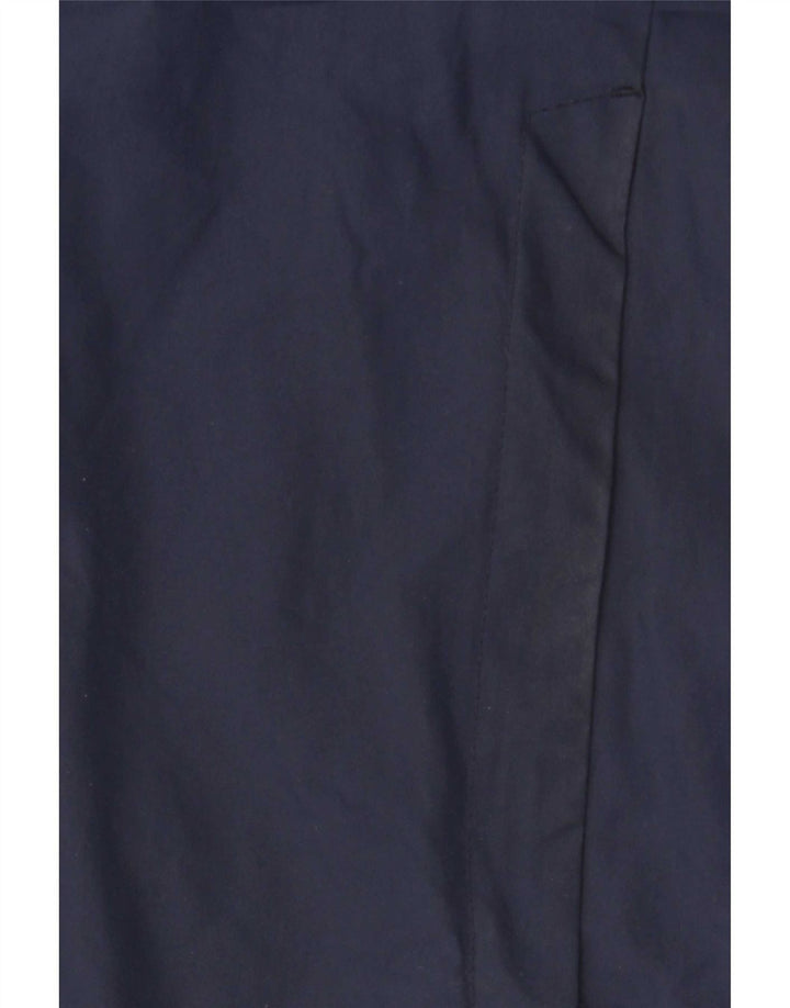 Nike Mens Hooded Padded Coat UK 40 Large Navy Blue Polyester