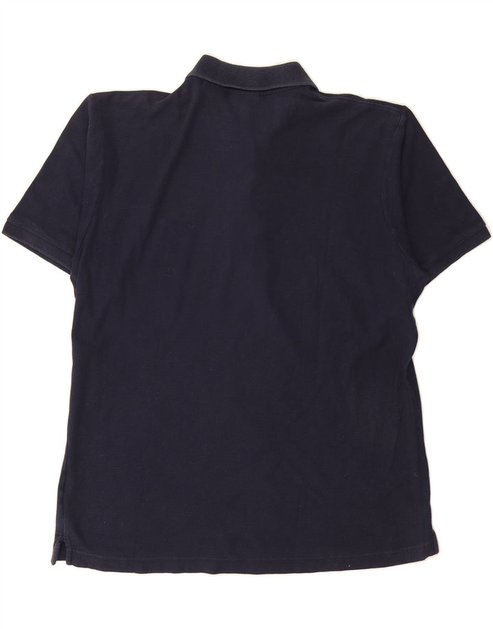 FILA Mens Polo Shirt Large Navy Blue Vintage Fila and Second-Hand Fila from Messina Hembry 