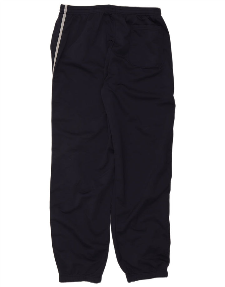 Macron Mens Graphic Tracksuit Trousers Joggers XL Navy Blue Polyester