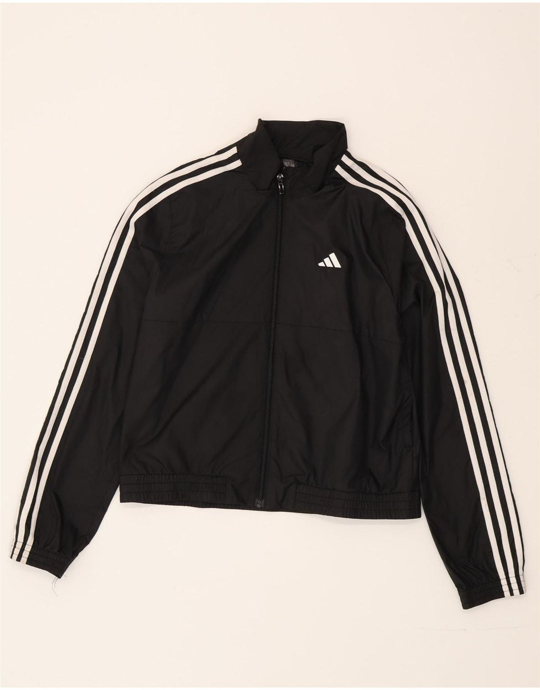 Giacca Top Tuta Adidas Bambina 14-15 Anni Poliestere Nera