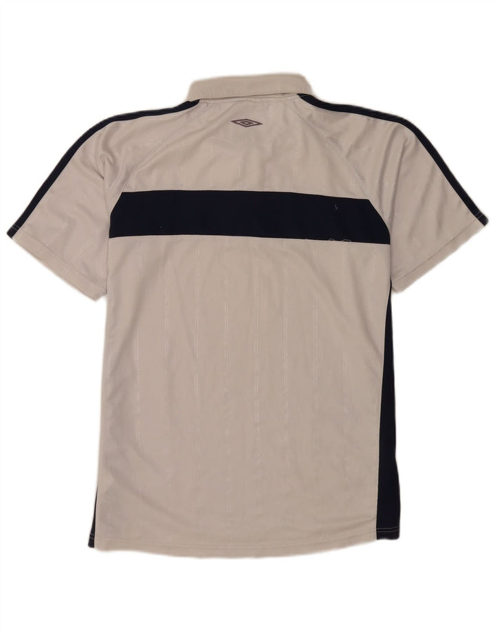 Umbro Polo Homme Blanc Medium Colourblock