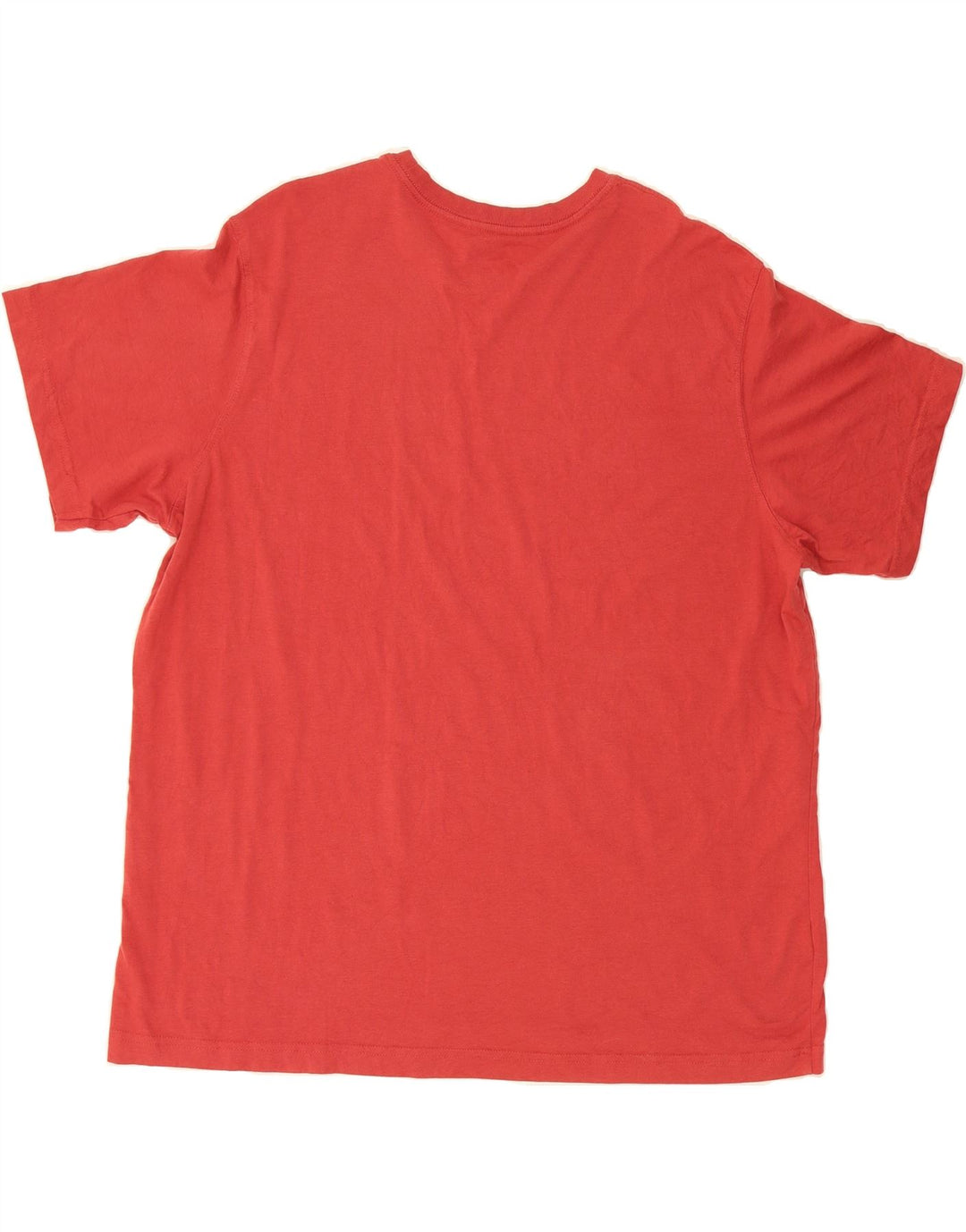 EDDIE BAUER Mens T-Shirt Top 2XL Red Cotton Vintage Eddie Bauer and Second-Hand Eddie Bauer from Messina Hembry 