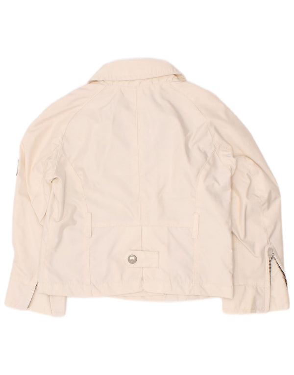 Belstaff Baby Girls Bomber Jacket 18-24 måneder Off White Nylon
