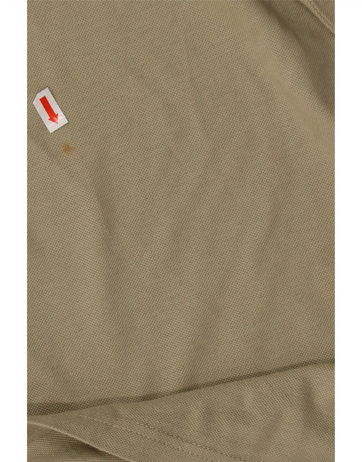 SERGIO TACCHINI Mens Top Long Sleeve Large Khaki Cotton