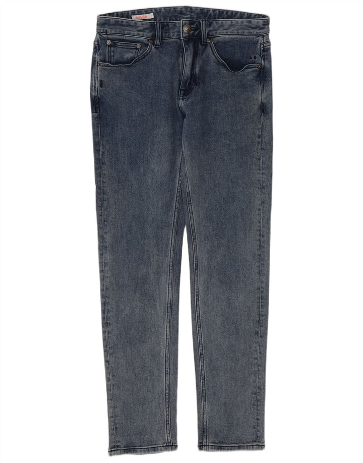 Sun68 Jean Slim Homme W31 L30 Bleu Coton