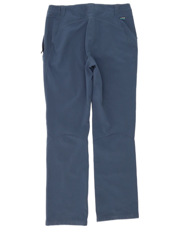 Pantaloni casual dritti da donna Brugi XL W38 L34 poliestere blu