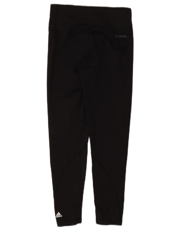 Adidas Womens Aeroready Leggings UK 12/14 Medium  Black