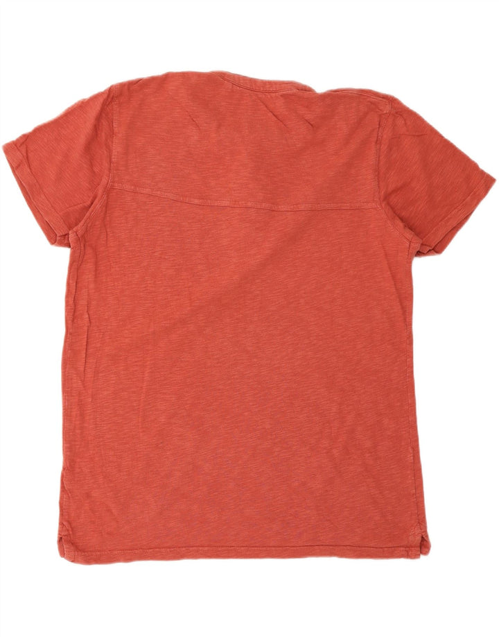Fat Face Herre T-Shirt Top Lille Rød Bomuld