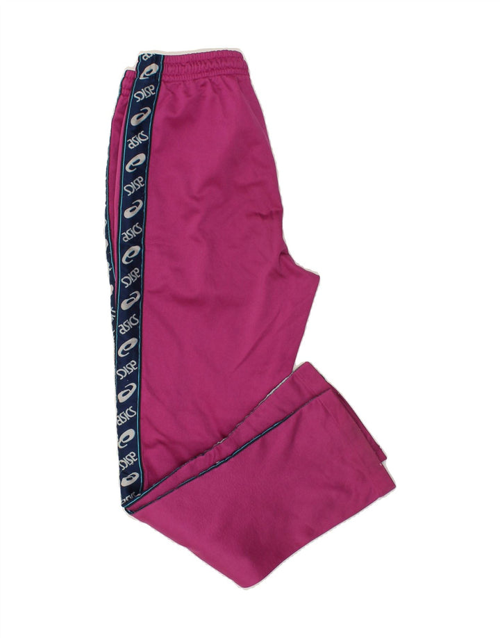ASICS Womens Tracksuit Trousers Medium Pink Vintage Asics and Second-Hand Asics from Messina Hembry 
