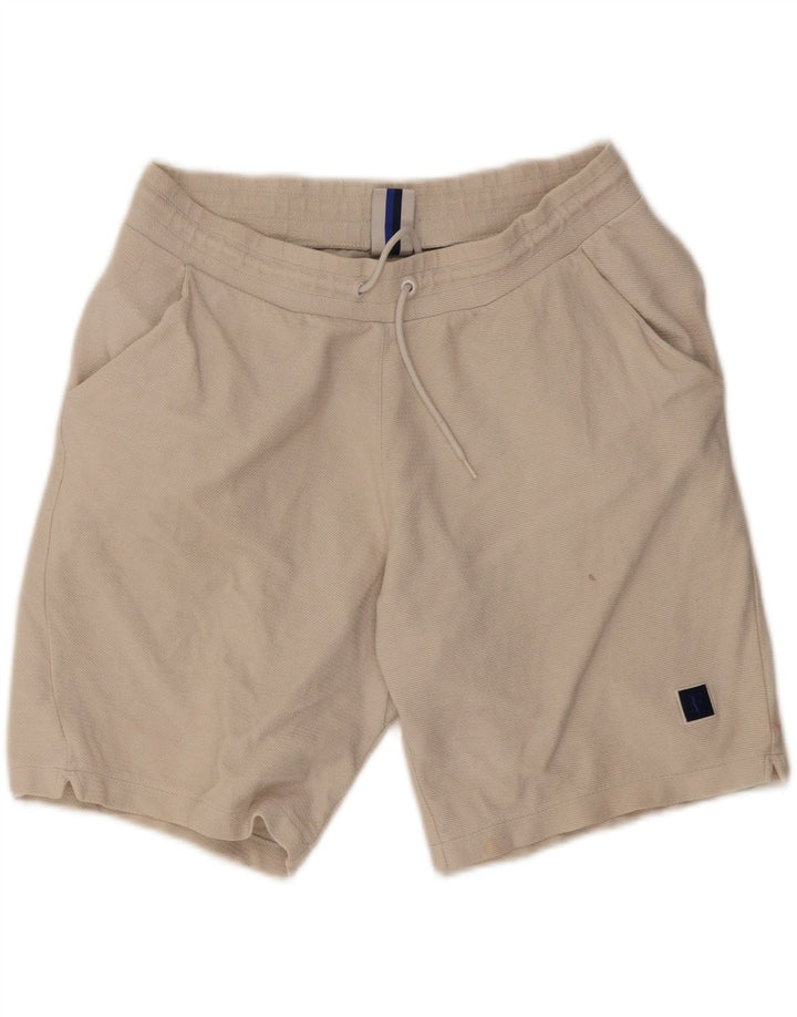 Nike Mens Sport Shorts Large  Beige Cotton