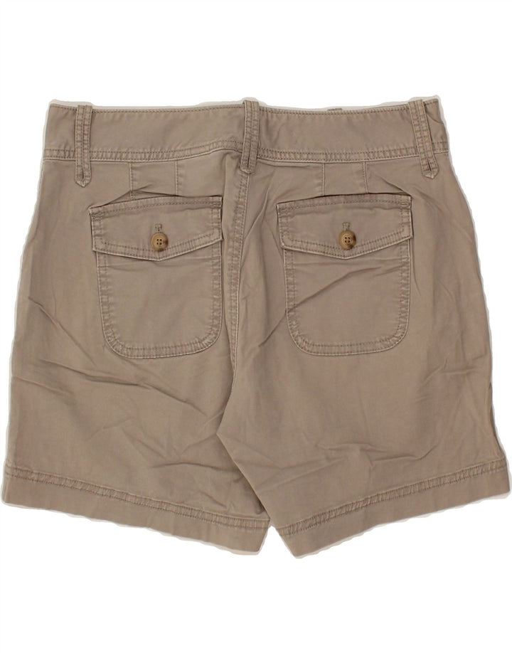 EDDIE BAUER Womens Chino Shorts US 8 Medium W28 Grey Cotton Vintage Eddie Bauer and Second-Hand Eddie Bauer from Messina Hembry 