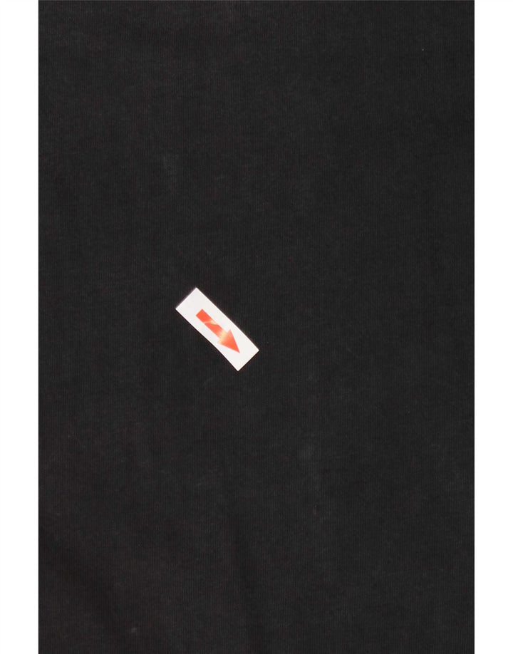 Nike Mens T-Shirt Top Small Black Cotton