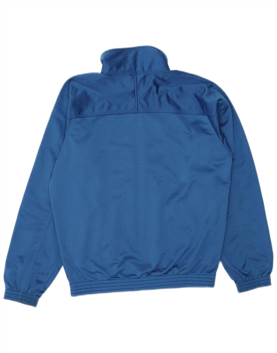 Champion Mens Graphic Tracksuit Top Jacket Small Blue Polyester