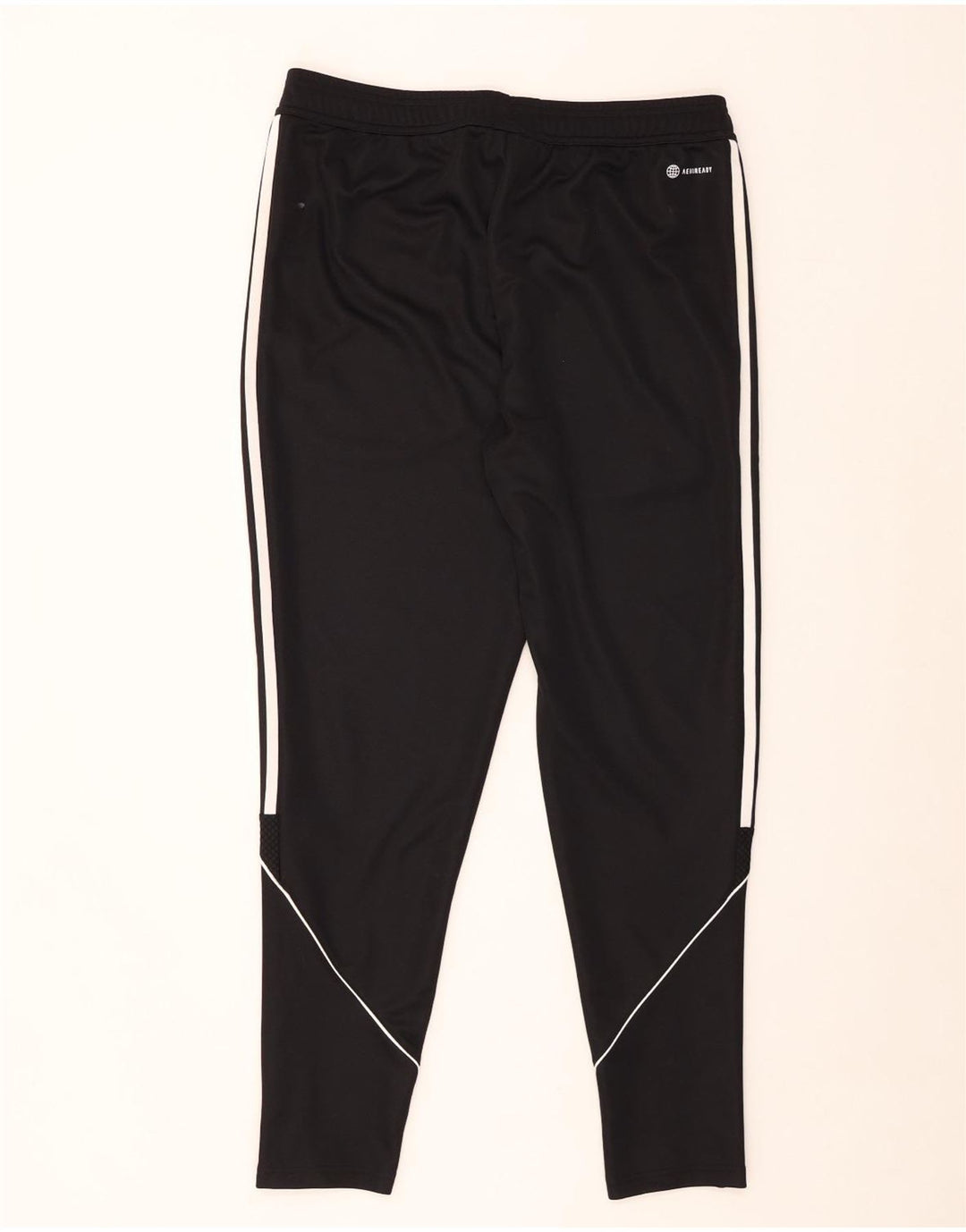 Adidas Mens Aeroready Tracksuit Trousers Large  Black Polyester