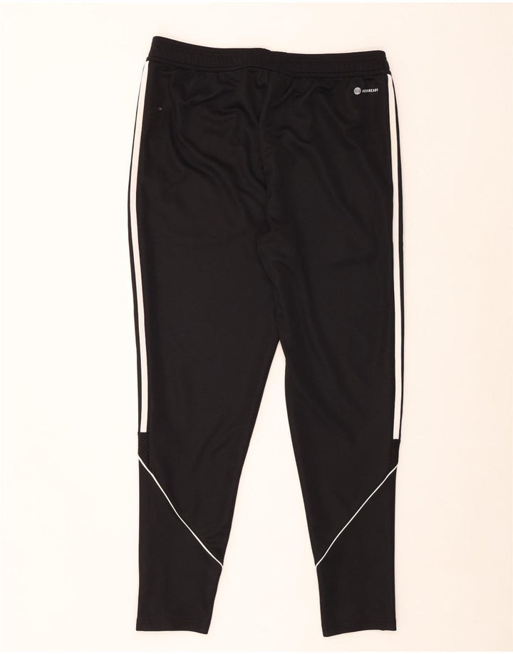 Adidas Mens Aeroready Tracksuit Trousers Large  Black Polyester
