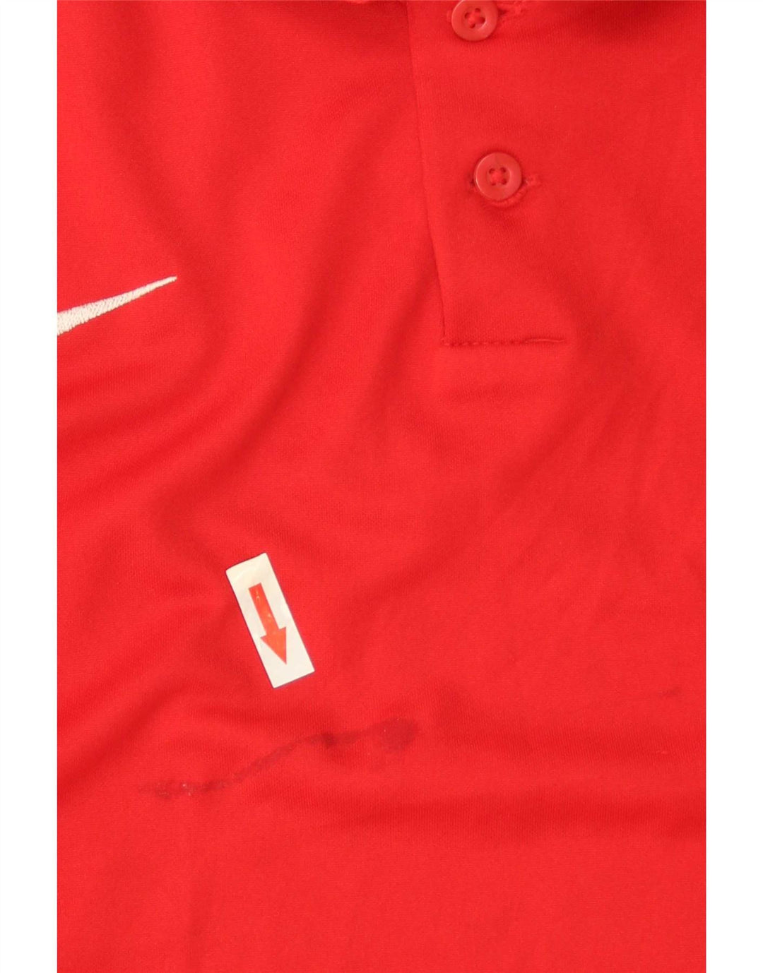 Nike Mens Dri Fit Polo Shirt 2XL Red Polyester