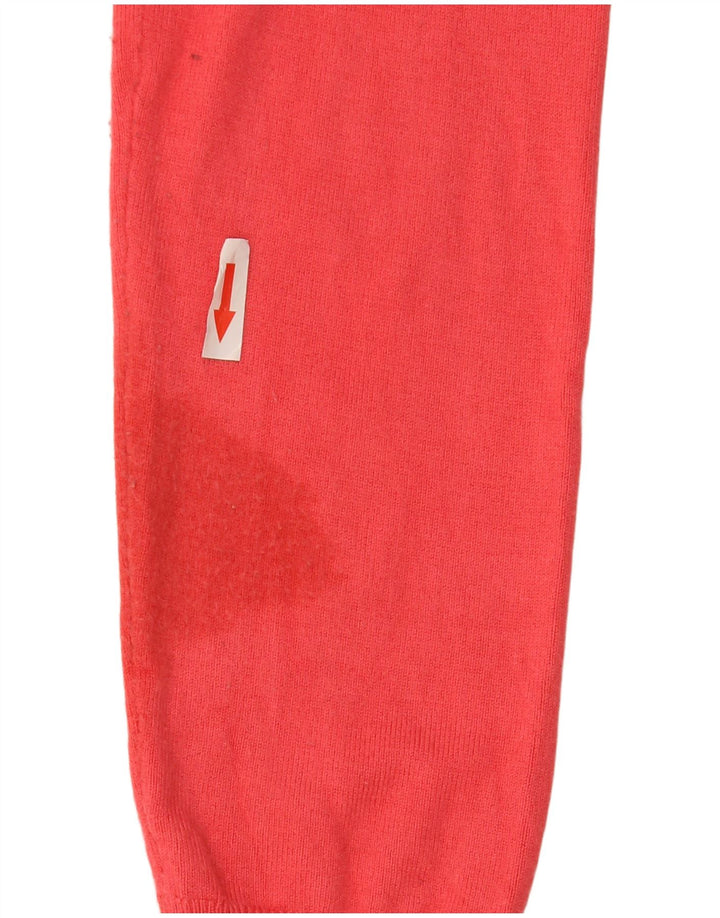 Marks & Spencer Womens Cardigan Sweater UK 12 Medium Red Viscose