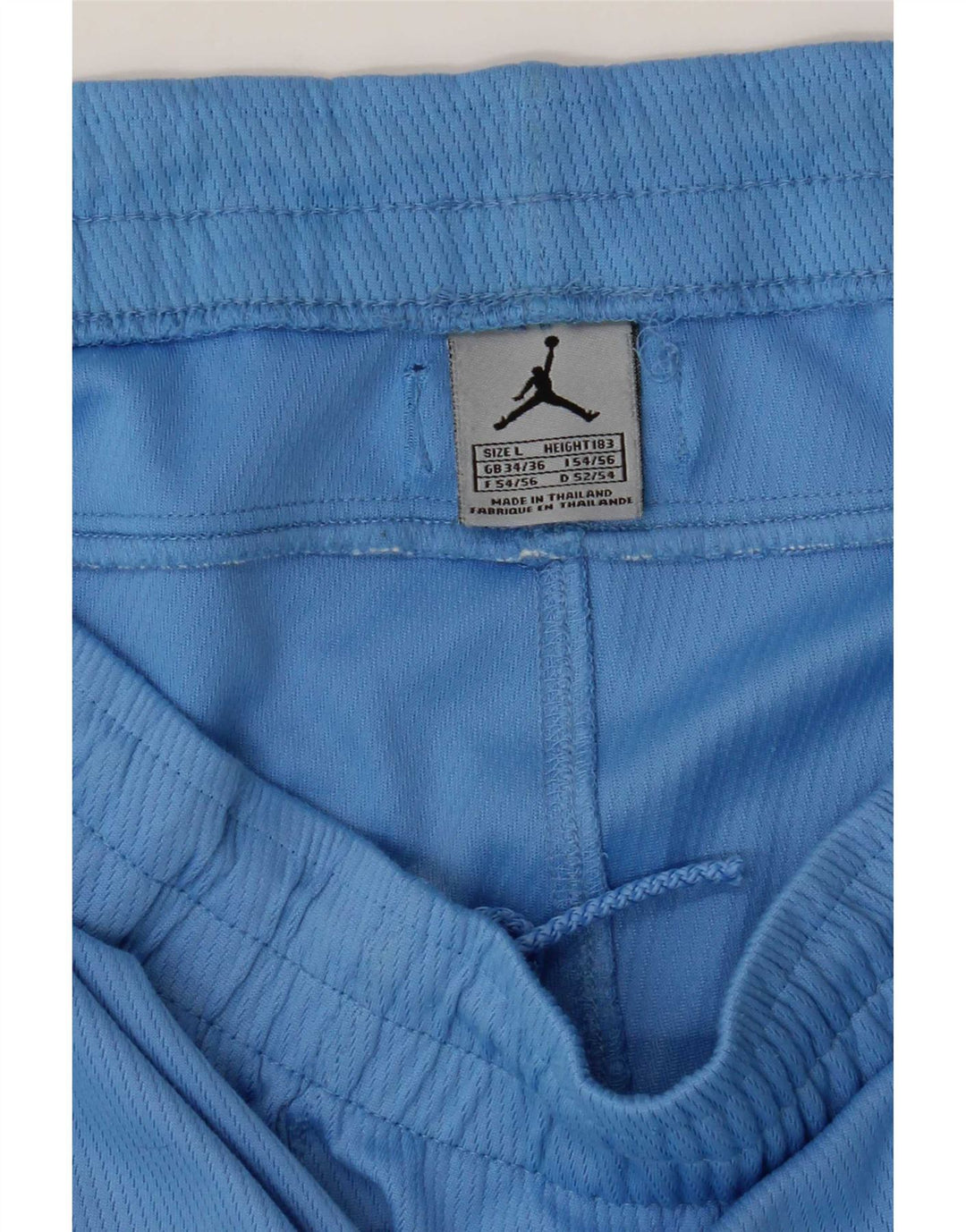 Jordan Mens Sport Shorts Large Blue Colourblock