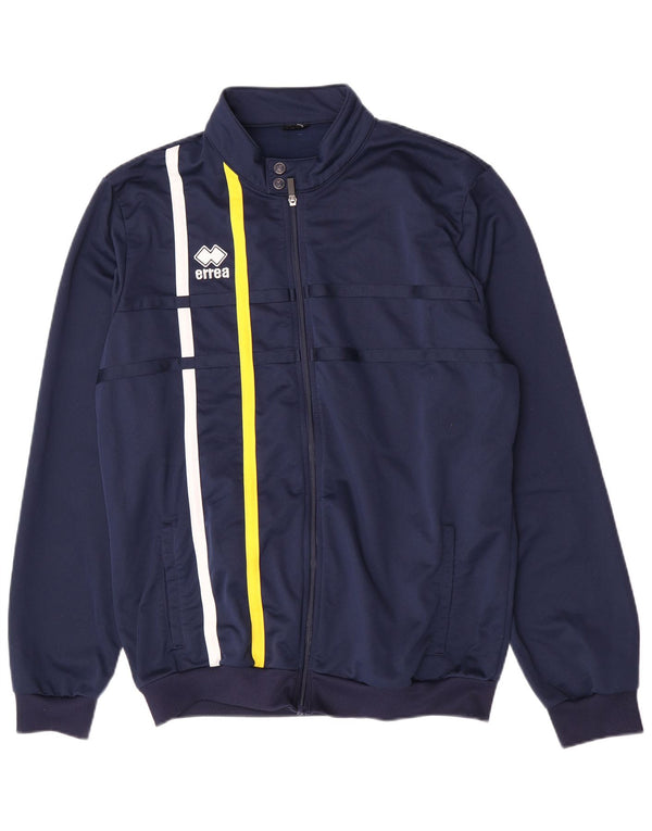 Giacca da tuta da uomo Errea grande color block blu navy