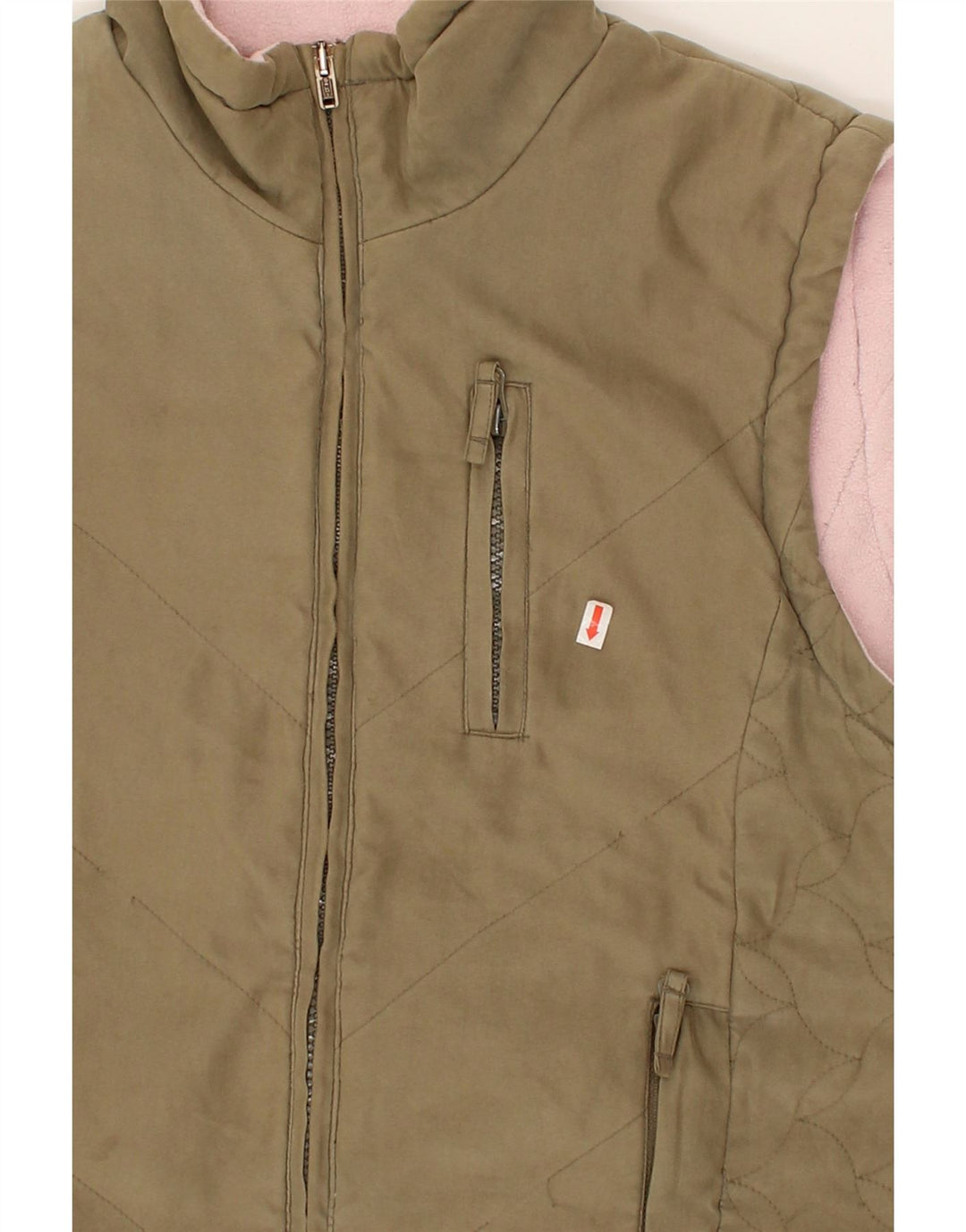 JOULES Girls Reversible Gilet 11-12 Years Brown Polyester Vintage Joules and Second-Hand Joules from Messina Hembry 